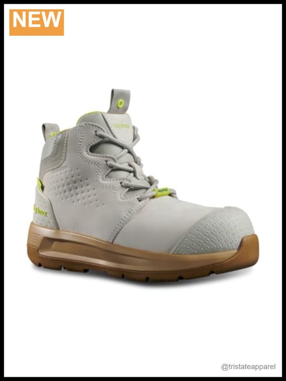 Women's Safety Work Boots Composite Toe Water Resistant Lace Up Ankle Boot